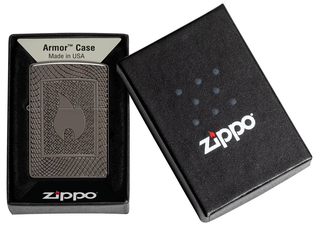 Tulemasin Zippo 48569 Armor™ Flame Pattern Design цена и информация | Tulemasinad ja tarvikud | kaup24.ee