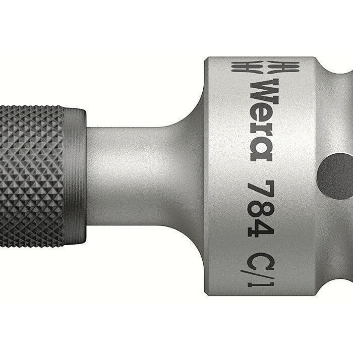 Wera 784 C 1/2" adapter 1/4" kuuskant kruvikeeraja otsakutele цена и информация | Käsitööriistad | kaup24.ee