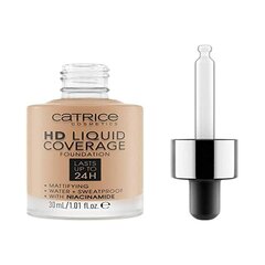 Жидкая основа для макияжа Catrice HD Liquid Coverage Nº 050-rosy ash 30 ml цена и информация | Пудры, базы под макияж | kaup24.ee