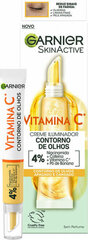 Область вокруг глаз Garnier Skinactive Vitamina C 15 ml цена и информация | Сыворотки, кремы для век | kaup24.ee