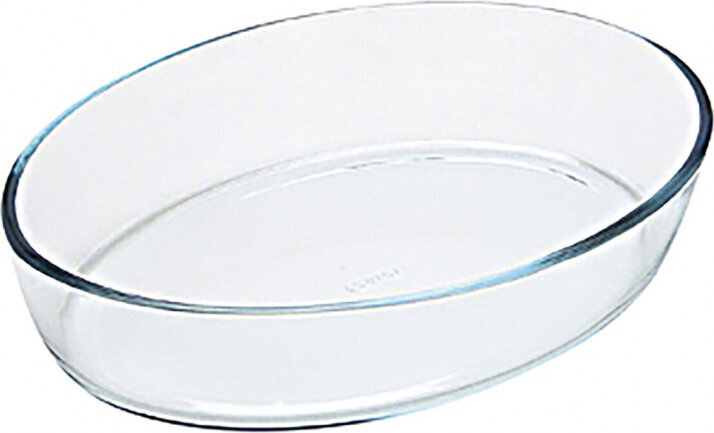 Ahjuvorm Pyrex Classic Ovaalne 35 x 24 x 7 cm Läbipaistev Klaas (6 Ühikut) hind ja info | Ahjuvormid ja küpsetustarvikud | kaup24.ee