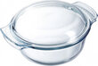 Ahjuvorm Pyrex Classic Kaanega Läbipaistev Klaas 33 x 26 x 12 cm (3 Ühikut) hind ja info | Ahjuvormid ja küpsetustarvikud | kaup24.ee