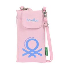 кошелек Benetton Pink Чехол для мобильного телефона Розовый цена и информация | Аксессуары для детей | kaup24.ee