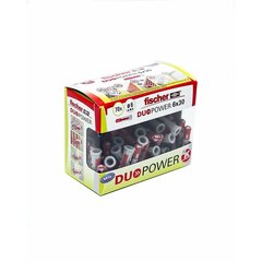 Tüüblid Fischer duopower 6 x 30 mm 70 tk hind ja info | Kinnitusvahendid | kaup24.ee