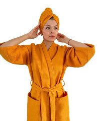 Naiste hommikumantel Little Kaj, oranž цена и информация | Женские халаты | kaup24.ee