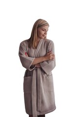 Naiste hommikumantel Little Kaj, pruun цена и информация | Женские халаты | kaup24.ee