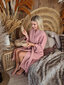 Naiste hommikumantel Little Kaj, roosa hind ja info | Naiste hommikumantlid | kaup24.ee