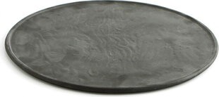 Мелкая тарелка Quid Mineral Gres Керамика Чёрный Ø 33 cm (6 штук) цена и информация | Посуда, тарелки, обеденные сервизы | kaup24.ee