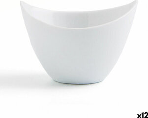 Блюдо Quid Gastro Fun Закуска Керамика Белый 9 x 6 cm (12 штук) цена и информация | Посуда, тарелки, обеденные сервизы | kaup24.ee