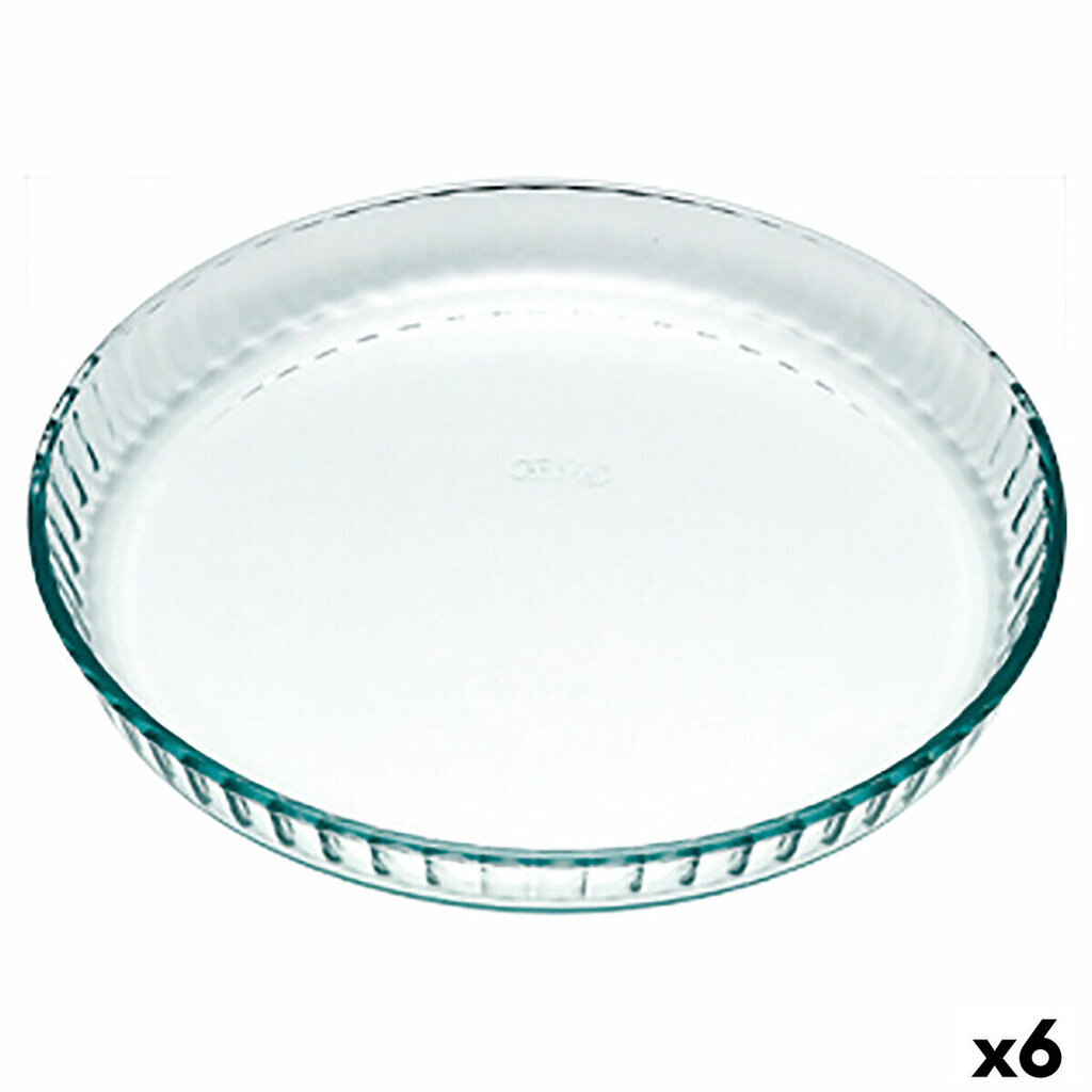 Ahjuvorm Pyrex Classic Ringjas Lame Läbipaistev 25 x 25 x 4 cm (6 Ühikut) цена и информация | Ahjuvormid ja küpsetustarvikud | kaup24.ee