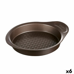 Форма для выпечки Pyrex Asimetria Круглый Чёрный Ø 26 cm (6 штук) цена и информация | Формы, посуда для выпечки | kaup24.ee