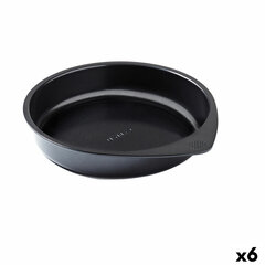 Ahjuvorm Pyrex Magic Ringjas Must Ø 26 cm (6 Ühikut) hind ja info | Ahjuvormid ja küpsetustarvikud | kaup24.ee