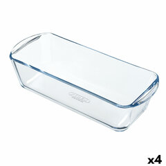 Форма для выпечки Pyrex Classic Прямоугольный 32 x 12 x 8 cm Прозрачный (4 штук) цена и информация | Формы, посуда для выпечки | kaup24.ee