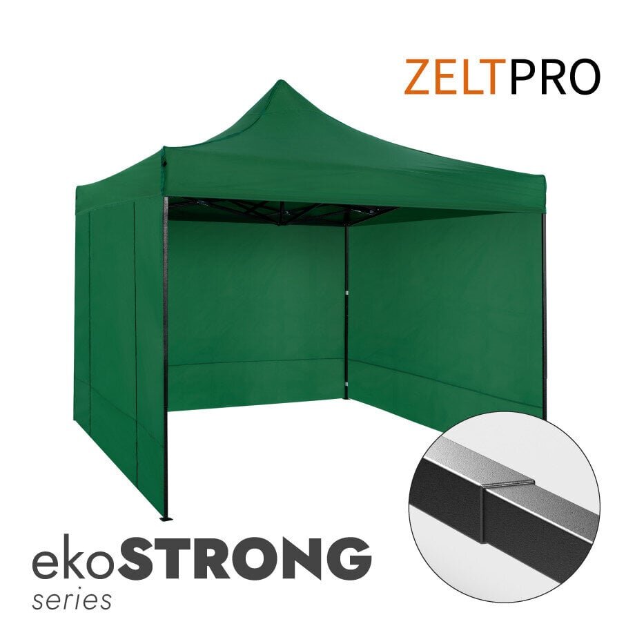 Pop-up telk Zeltpro Ekostrong, roheline, 3x3 hind ja info | Telgid | kaup24.ee
