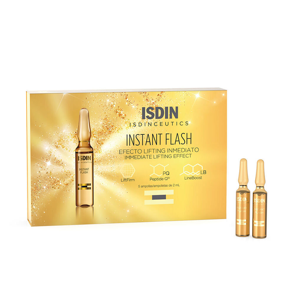 Näoampullid Isdin ceutics Instant Flash, 5 x 2 ml цена и информация | Näoõlid, seerumid | kaup24.ee