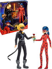 Nukukomplekt Miraculous Ladybug Cat Noir hind ja info | Tüdrukute mänguasjad | kaup24.ee