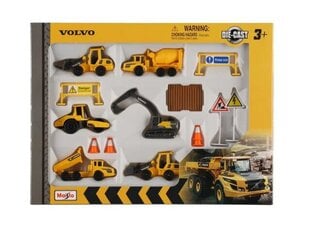 Ehitusmasinad Maisto Volvo hind ja info | Poiste mänguasjad | kaup24.ee