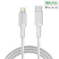 USB-C kiirlaadimisjuhe RapidCord 30.W 1,5 m PD ja valge *MFi sertifikaadiga, valge hind ja info | Mobiiltelefonide kaablid | kaup24.ee