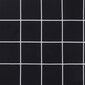 vidaXL euroaluse istmepadi, mustad ruudud, 120 x 80 x 12 cm, kangas цена и информация | Toolipadjad ja -katted | kaup24.ee