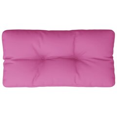 vidaXL euroaluse istmepadi, roosa, 70 x 40 x 12 cm, kangas hind ja info | Toolipadjad ja -katted | kaup24.ee