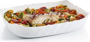 Поднос Luminarc Smart Cuisine Прямоугольный Белый Cтекло 29 x 30 cm (6 штук) цена и информация | Формы, посуда для выпечки | kaup24.ee