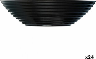 Блюдо Luminarc Harena суп 20 cm Чёрный Cтекло (24 штук) цена и информация | Посуда, тарелки, обеденные сервизы | kaup24.ee