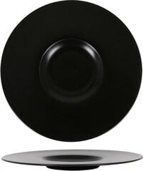 Плоская тарелка Neat Фарфор Чёрный (Ø 30 cm) цена и информация | Посуда, тарелки, обеденные сервизы | kaup24.ee