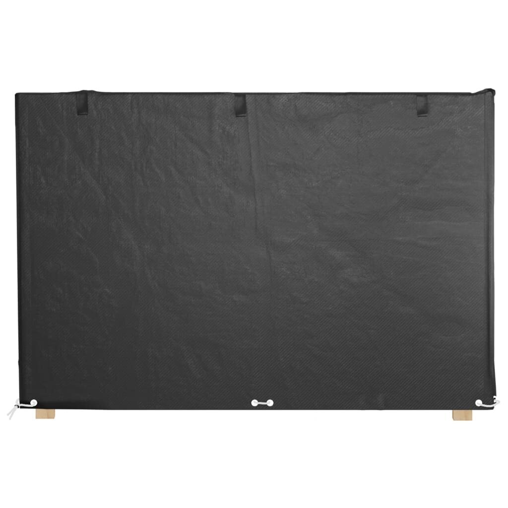 vidaXL aiakiige katted 2 tk, 12 aasaga, 215x150x130/150cm, polüetüleen цена и информация | Toolipadjad ja -katted | kaup24.ee