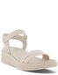Naiste sandaalid Ecco Flowt Wedge LX Sandals, kreemjad hind ja info | Naiste sandaalid | kaup24.ee