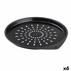 Pitsavorm Pyrex Magic Must Metall Ø 30 cm (6 Ühikut) hind ja info | Ahjuvormid ja küpsetustarvikud | kaup24.ee