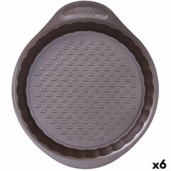 Форма для выпечки Pyrex Asimetria Круглый Чёрный 25 cm (6 штук) цена и информация | Формы, посуда для выпечки | kaup24.ee