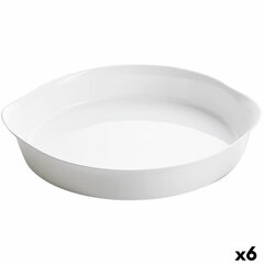 Ahjuvorm Luminarc Smart Cuisine Ringjas Valge Ø 28 cm (6 Ühikut) цена и информация | Формы, посуда для выпечки | kaup24.ee