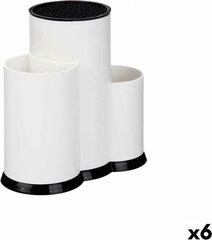 Подставка для кухонных принадлежностей Пластик (23 x 22 x 12,5 cm) (6 штук) цена и информация | Столовые и кухонные приборы | kaup24.ee