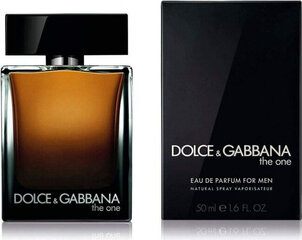 Meeste parfümeeria Dolce & Gabbana Edp The One For Men 50 ml цена и информация | Мужские духи | kaup24.ee