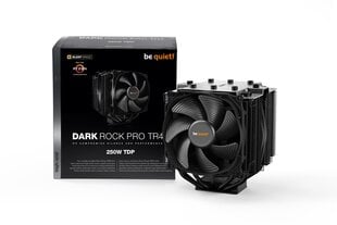ole vaikselt! Dark Rock Pro TR4 protsessori jahuti 120/135 mm hind ja info | Protsessori jahutid | kaup24.ee