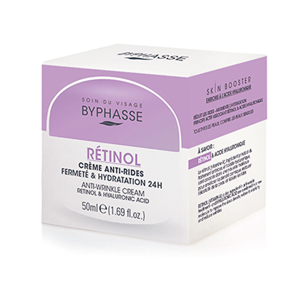 Kortsudevastane kreem Byphasse Retinool (50 ml) hind ja info | Näokreemid | kaup24.ee