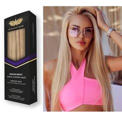 Remy naturaalsed clip-in juuksepikendused heledaimast blondist värvi 6 osa, nr. 60 hind ja info | Juuste aksessuaarid | kaup24.ee