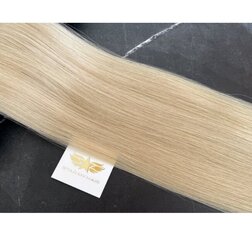 Remy naturaalsed clip-in juuksepikendused heledaimast blondist värvi 6 osa, nr. 60 цена и информация | Аксессуары для волос | kaup24.ee