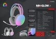 Mängukõrvaklapid Chroma Flow Mars Gaming MH-Glow RGB 3,5 mm / USB hind ja info | Kõrvaklapid | kaup24.ee