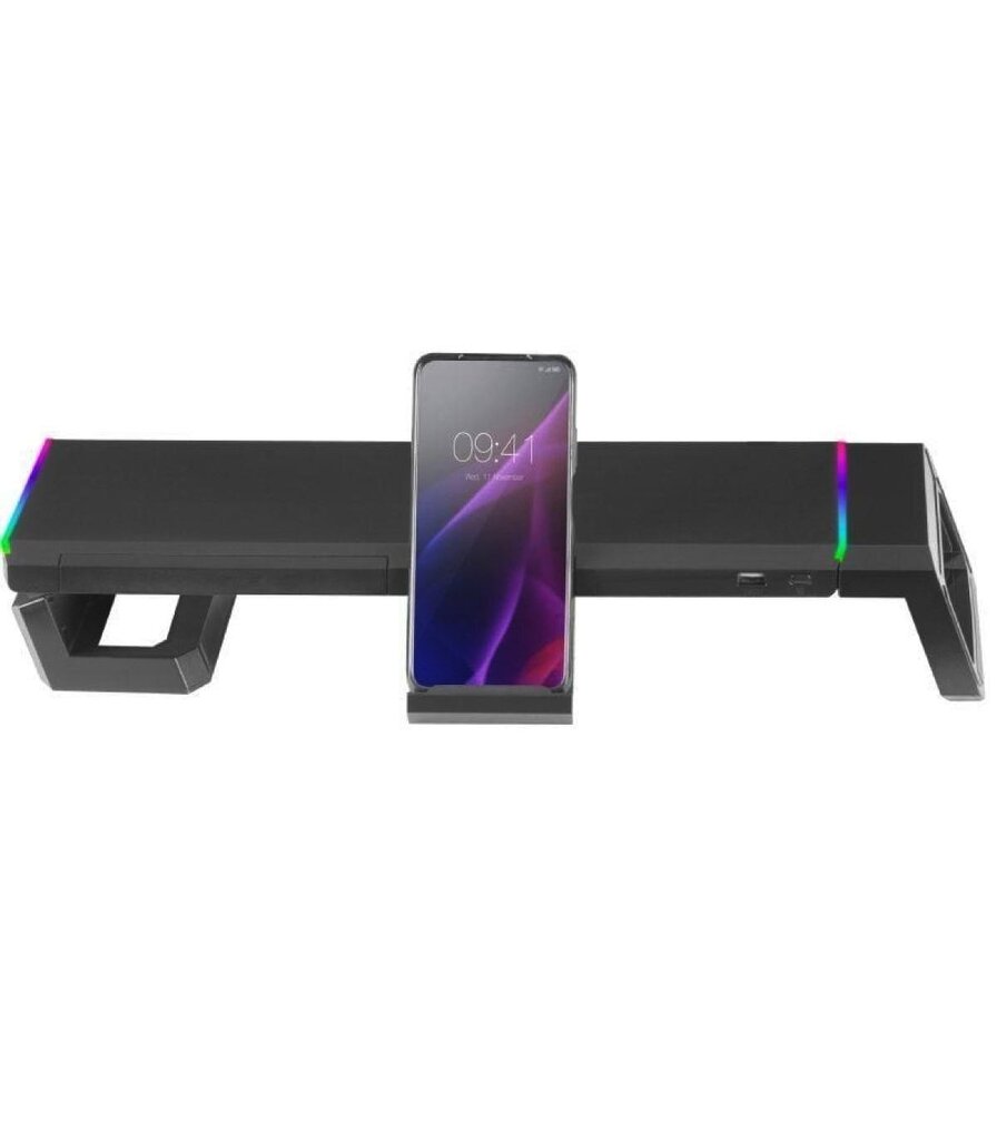 Monitorialus Chroma Mars Gaming MGS-ONE RGB / USB 2.0 hind ja info | Sülearvuti tarvikud | kaup24.ee