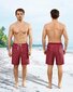 Meeste ujumispüksid Kouric, bordoopunane hind ja info | Ujumispüksid, shortsid | kaup24.ee