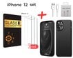 Jashinne Silicone Case Set 3in1 IP12 цена и информация | Ekraani kaitsekiled | kaup24.ee