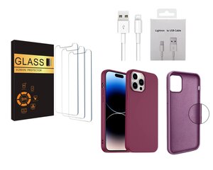 Jashinne Silicone Case Set 3in1 IP14 цена и информация | Защитные пленки для телефонов | kaup24.ee