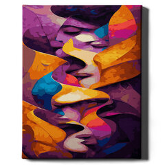 Картина по номерам На Раме "Цветная печаль" Oh Art! 40x50 см цена и информация | Живопись по номерам | kaup24.ee