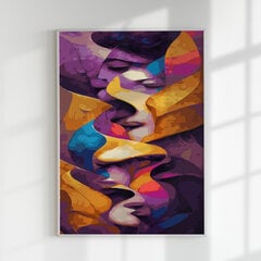 Картина по номерам На Раме "Цветная печаль" Oh Art! 40x50 см цена и информация | Живопись по номерам | kaup24.ee