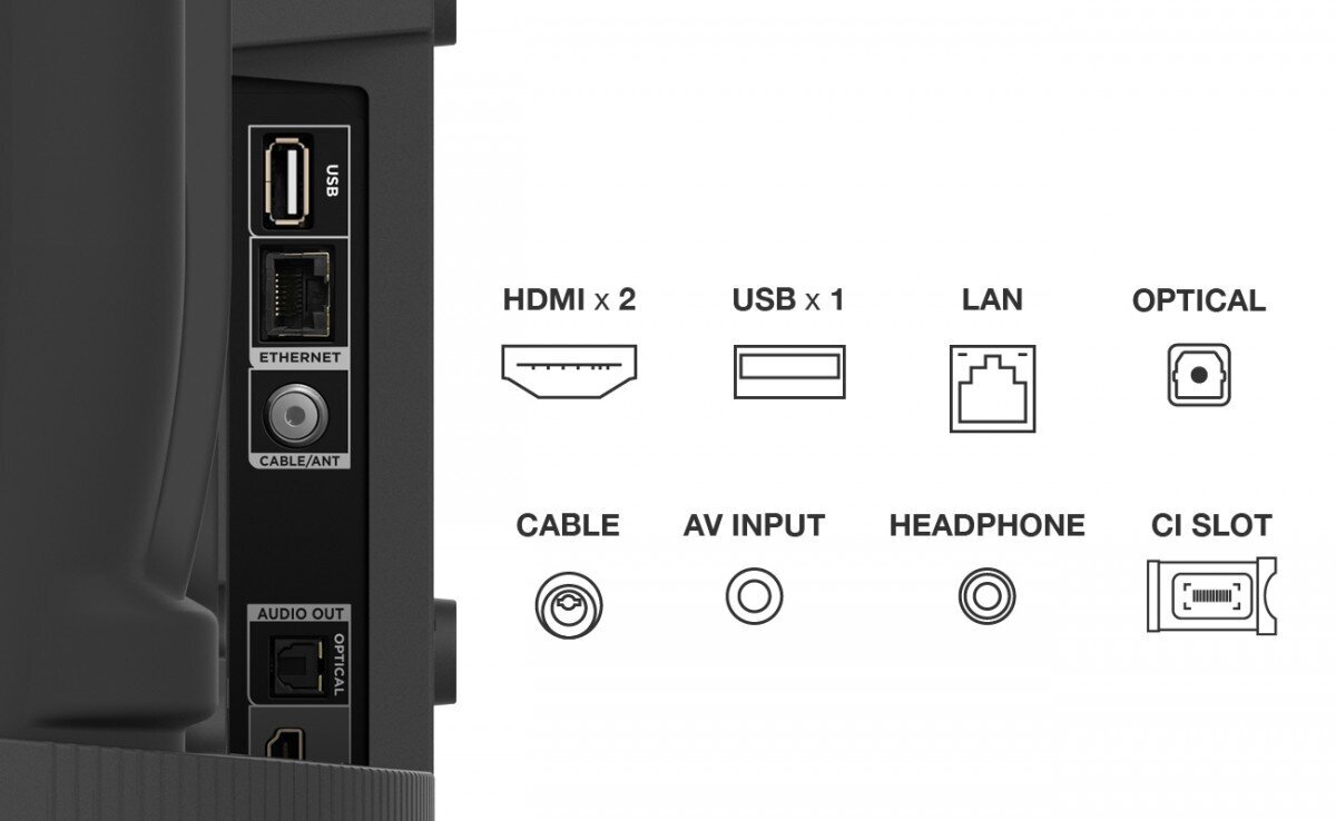 TCL S54 Series 40S5400A цена и информация | Telerid | kaup24.ee