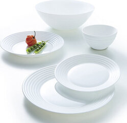 чаша Luminarc Harena многоцелевой Белый Cтекло (16 cm) (24 штук) цена и информация | Посуда, тарелки, обеденные сервизы | kaup24.ee