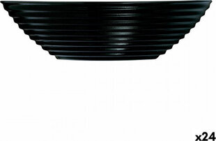 чаша Luminarc Harena Чёрный Cтекло (16 cm) (24 штук) цена и информация | Посуда, тарелки, обеденные сервизы | kaup24.ee