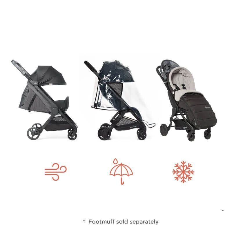 Ergobaby sportlik jalutuskäru Metro+, slate grey цена и информация | Vankrid, jalutuskärud | kaup24.ee