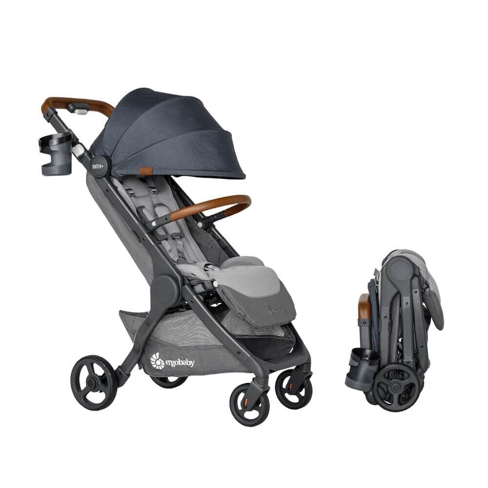 Ergobaby sportlik jalutuskäru Metro+ Deluxe, London Grey цена и информация | Vankrid, jalutuskärud | kaup24.ee